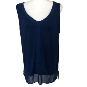 Simply Styled Sleeveless High Low Tank Top